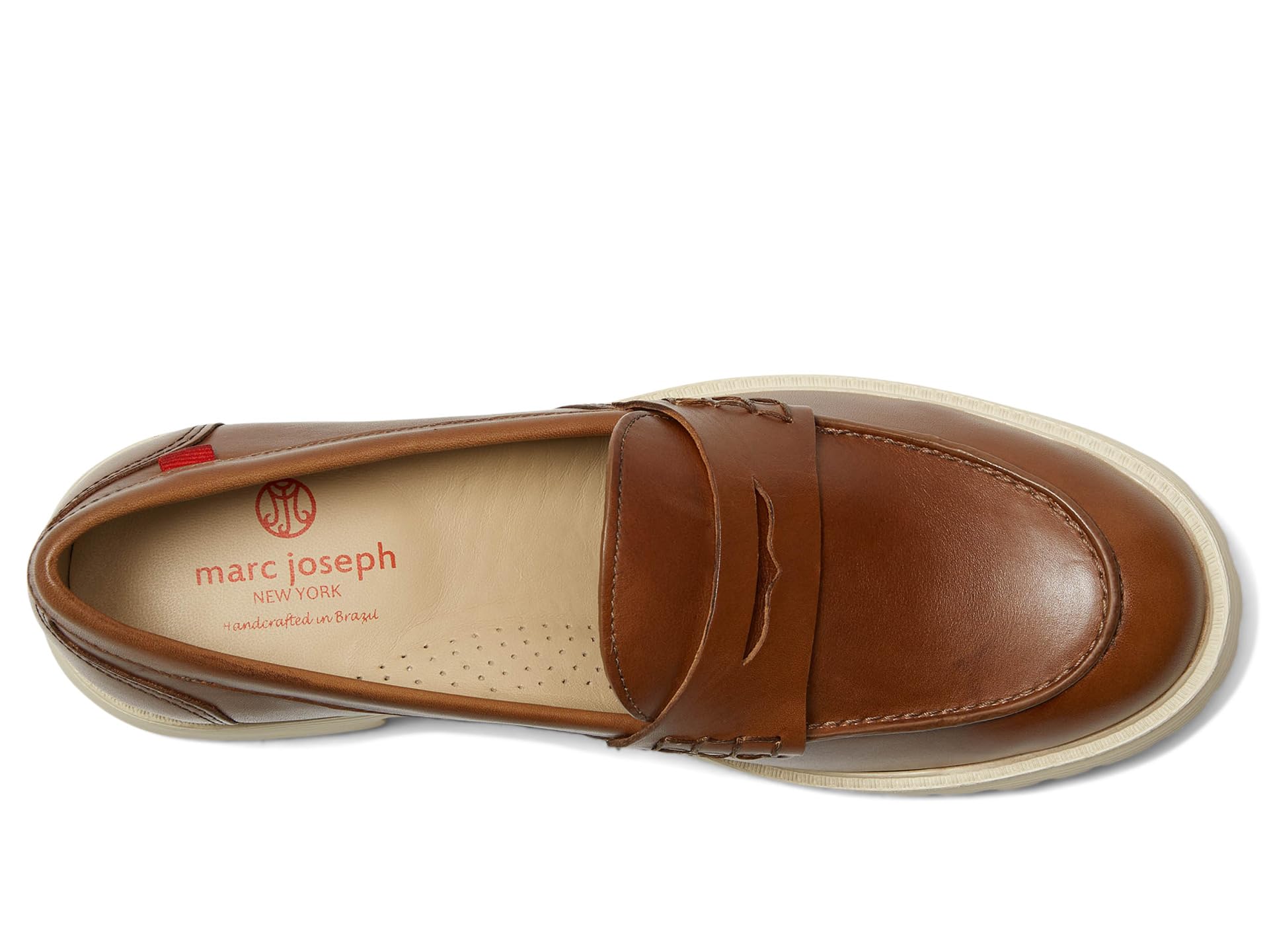 Лоферы Marc Joseph New York Camden Street, цвет Cognac Burnished Napa — фото 2