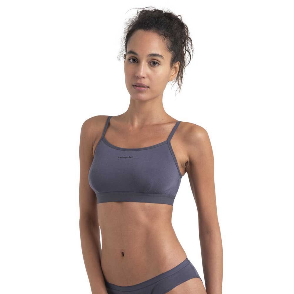 

Бюстгальтер Icebreaker Core Merino, фиолетовый
