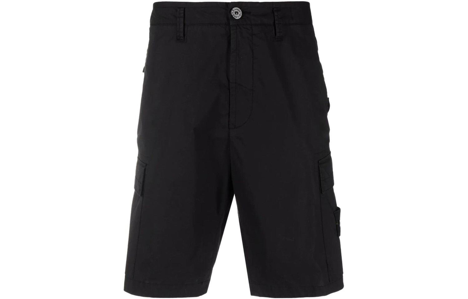 

Шорты-карго Stone Island мужские, черный