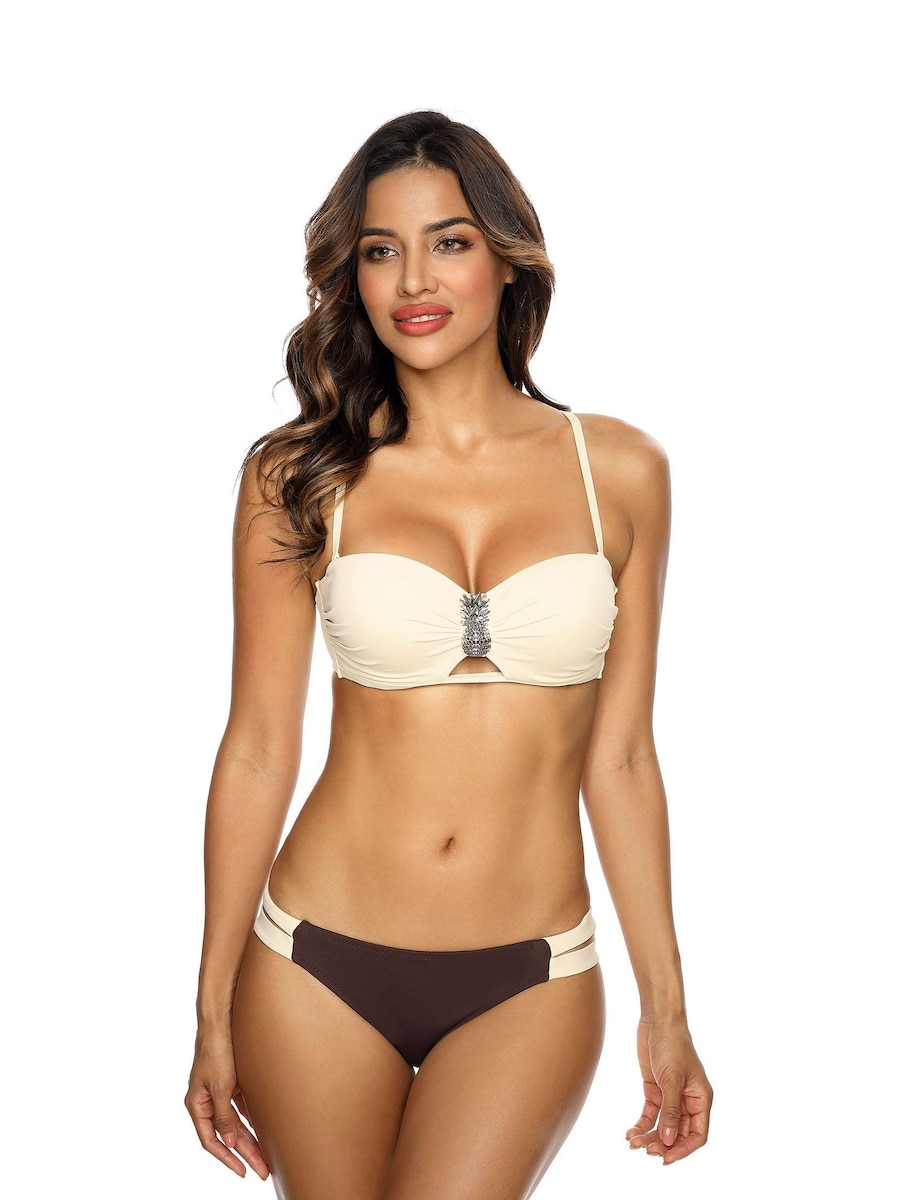 

Купальник пуш-ап Lady Etna N7-78/P 094, экрю