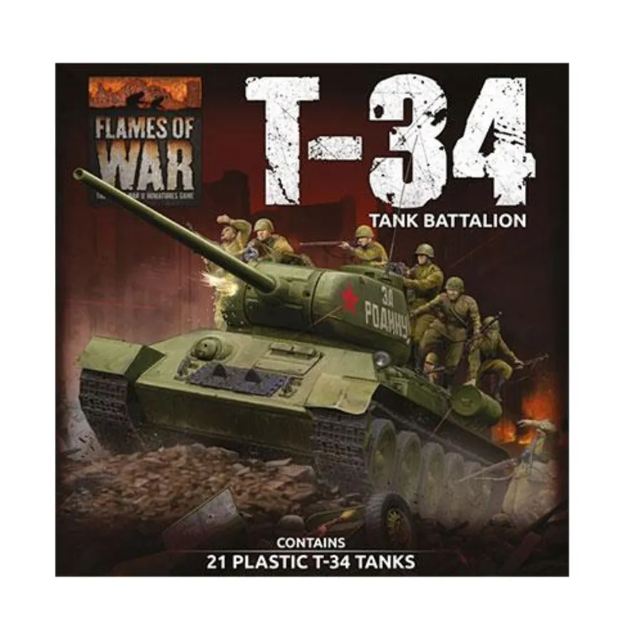 

Танковый батальон Т-34, Flames of War - WWII - Soviet - Box Sets & Miscellaneous (4th Edition)