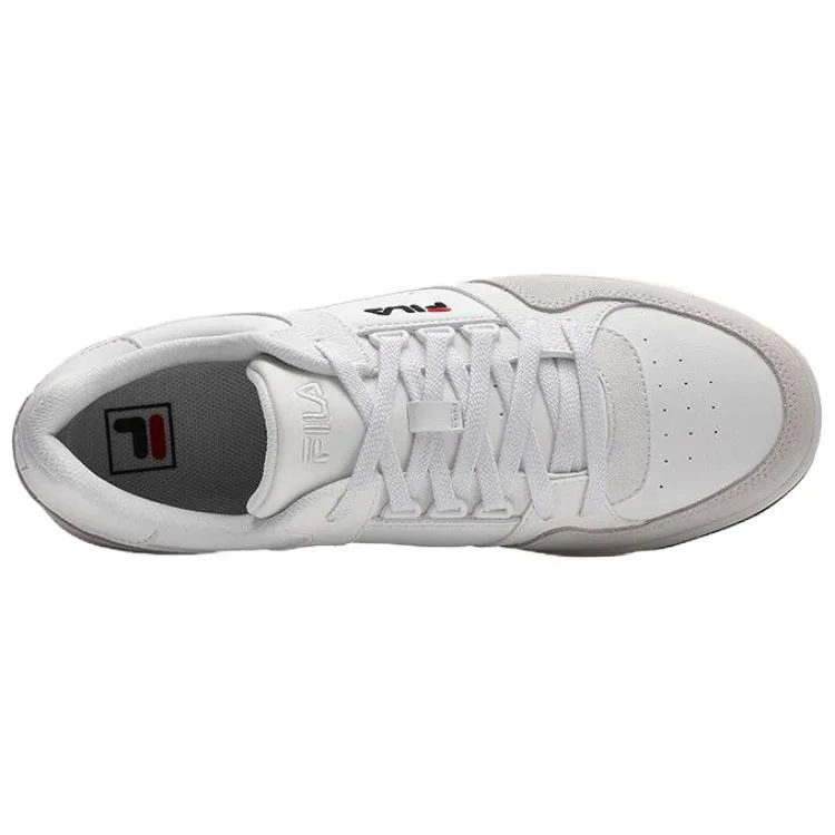 FILA CHIC Lightweight Low top Skateboard Shoes мужские бело-серые — фото 4