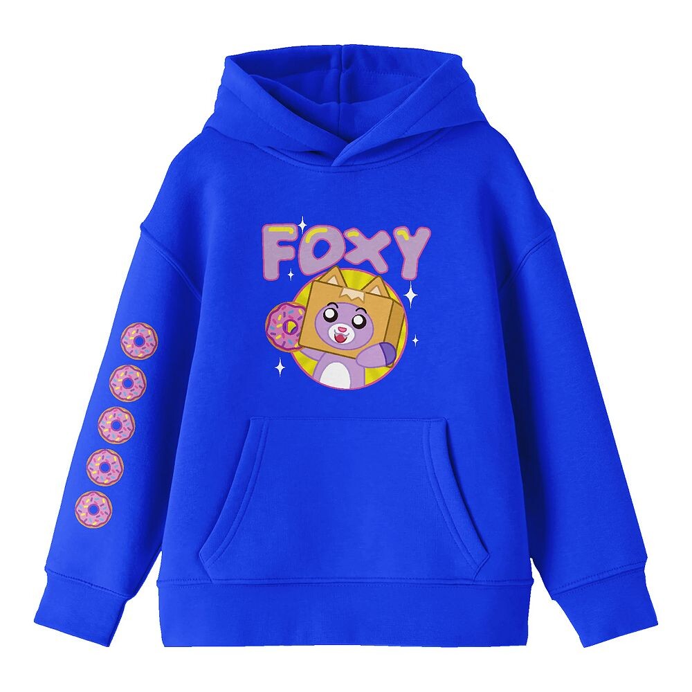 

Толстовка LankyBox Foxy с рисунком для девочек 7–16 лет Licensed Character, синий