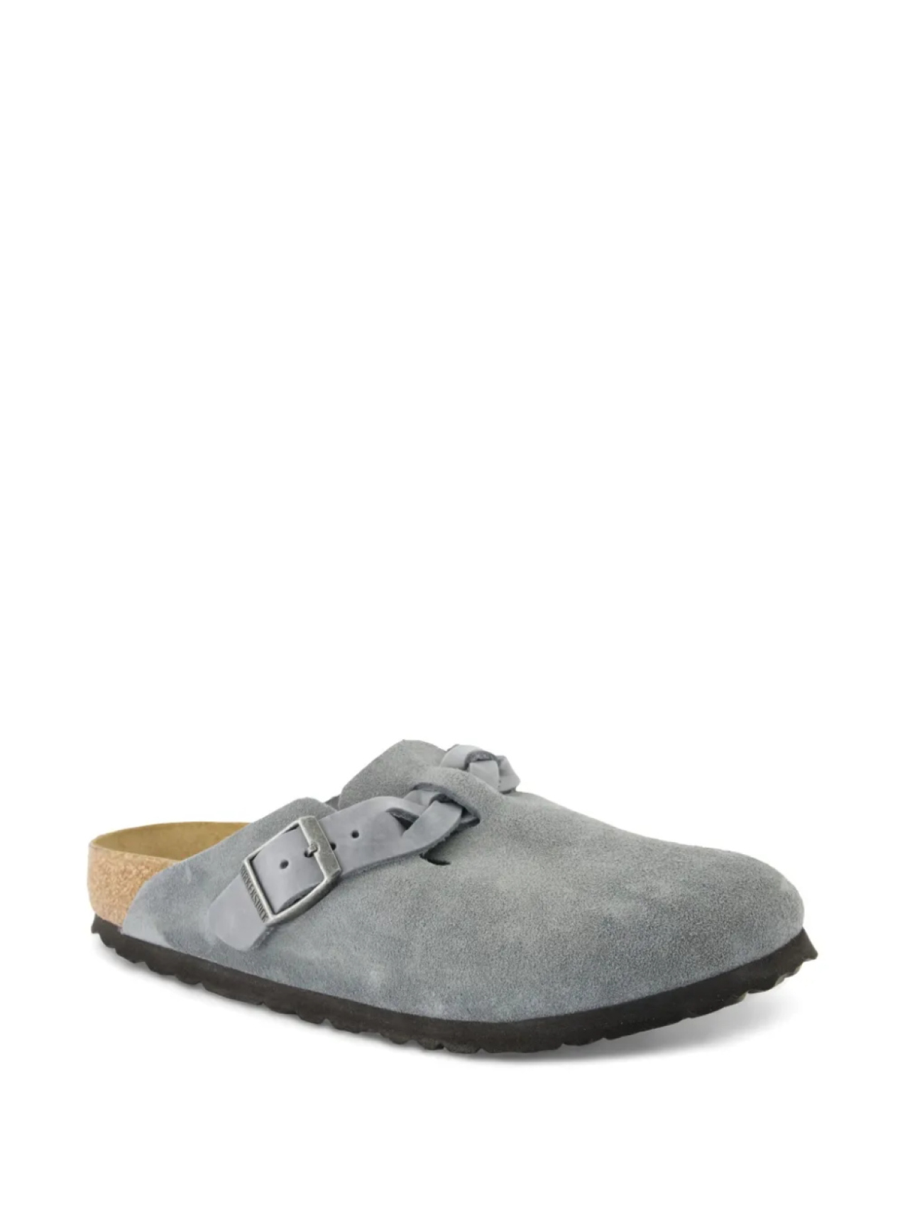 Бостонские мюли Birkenstock, серый — фото 2