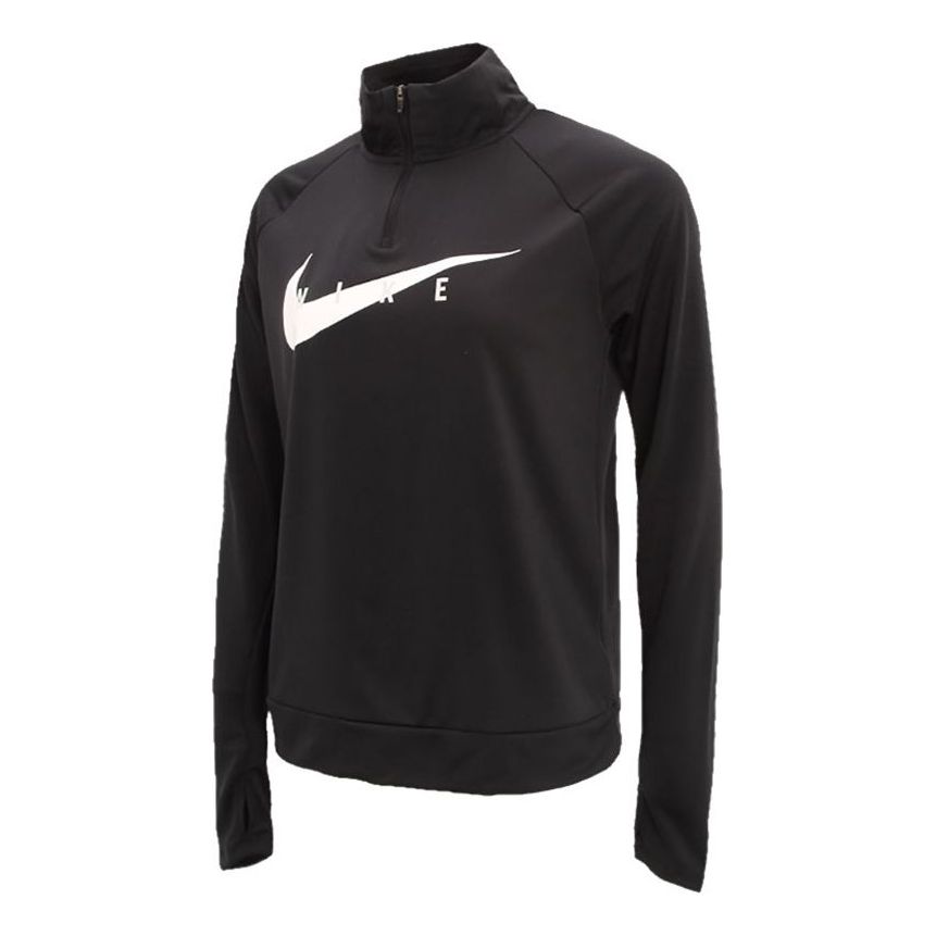 

Nike (WMNS) AS W NK SWOOSH Run HZ MIDLAYER Черный