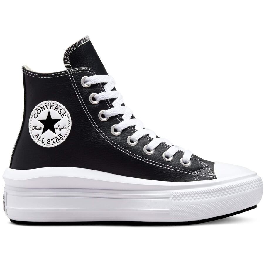 Кроссовки Converse Chuck Taylor All Star Move на платформе, черные, унисекс