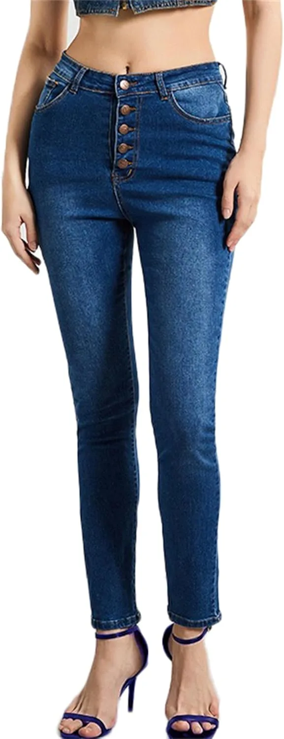 

Женские джинсы с высокой талией и расклешенным низом ZH8FCHAN