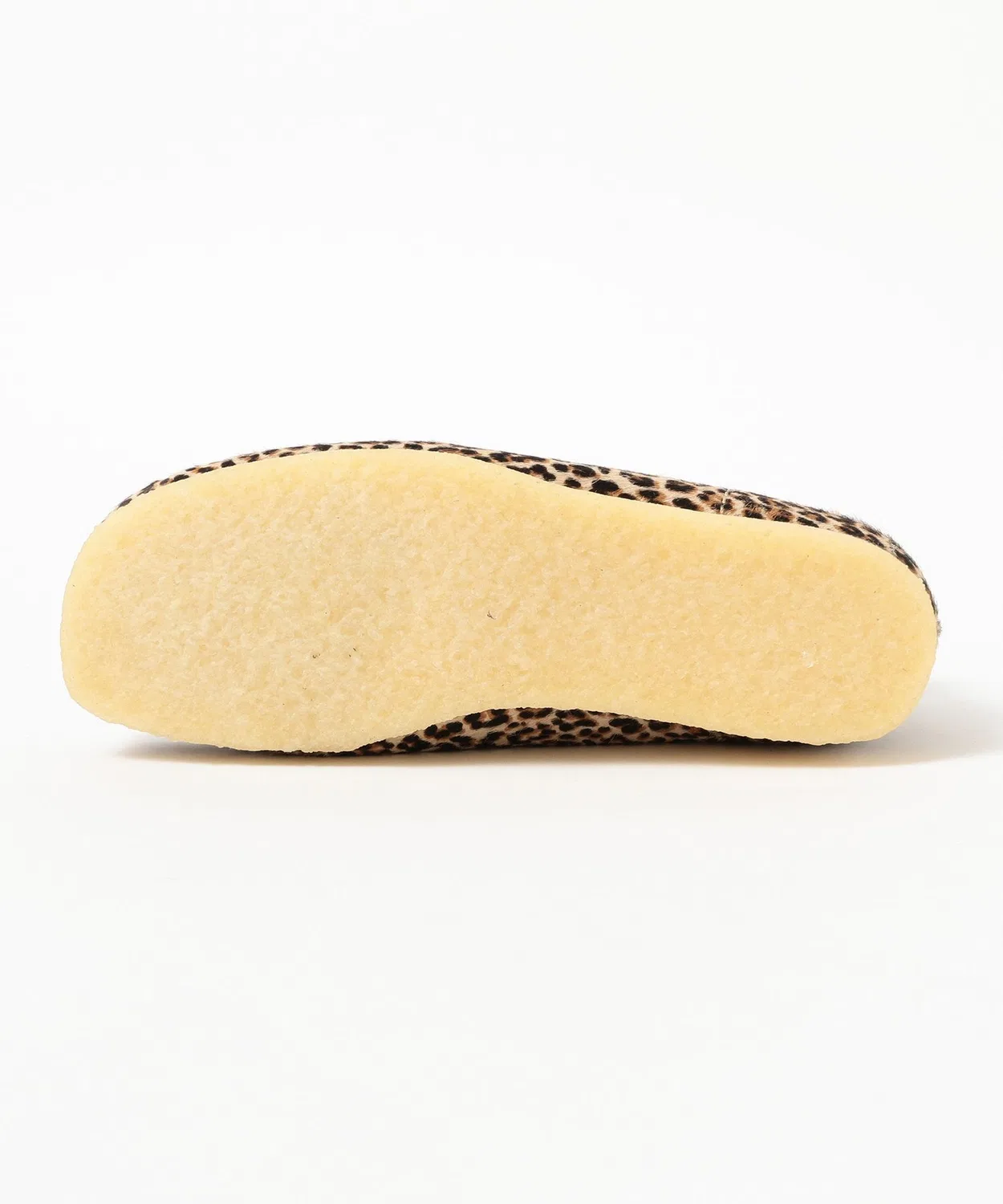 Ботинки Clarks Wallabee с леопардовым принтом, кожа, цвет мульти — фото 3