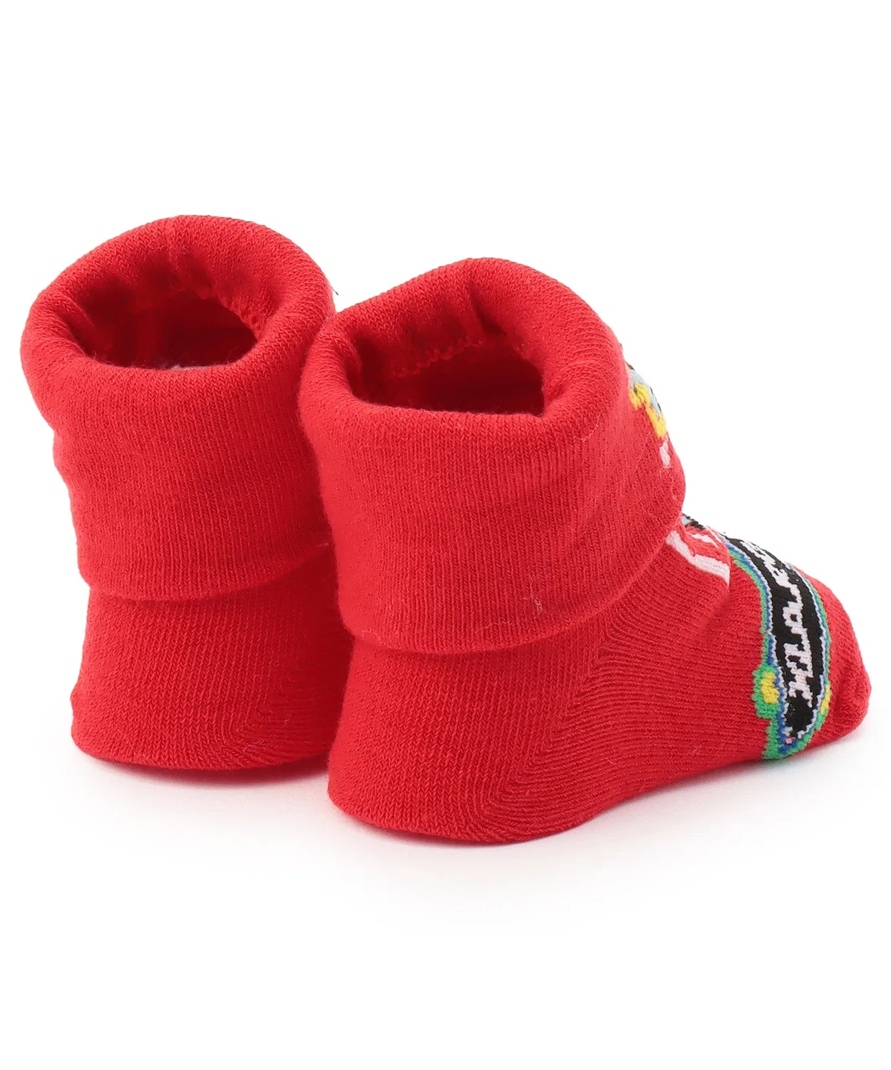 Детские носки XLARGE KIDS с отворотом и логотипом — фото 2