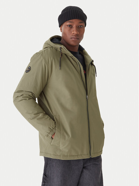 

Демисезонная куртка regular fit June Battle EQYJK04172 Quiksilver, зеленый