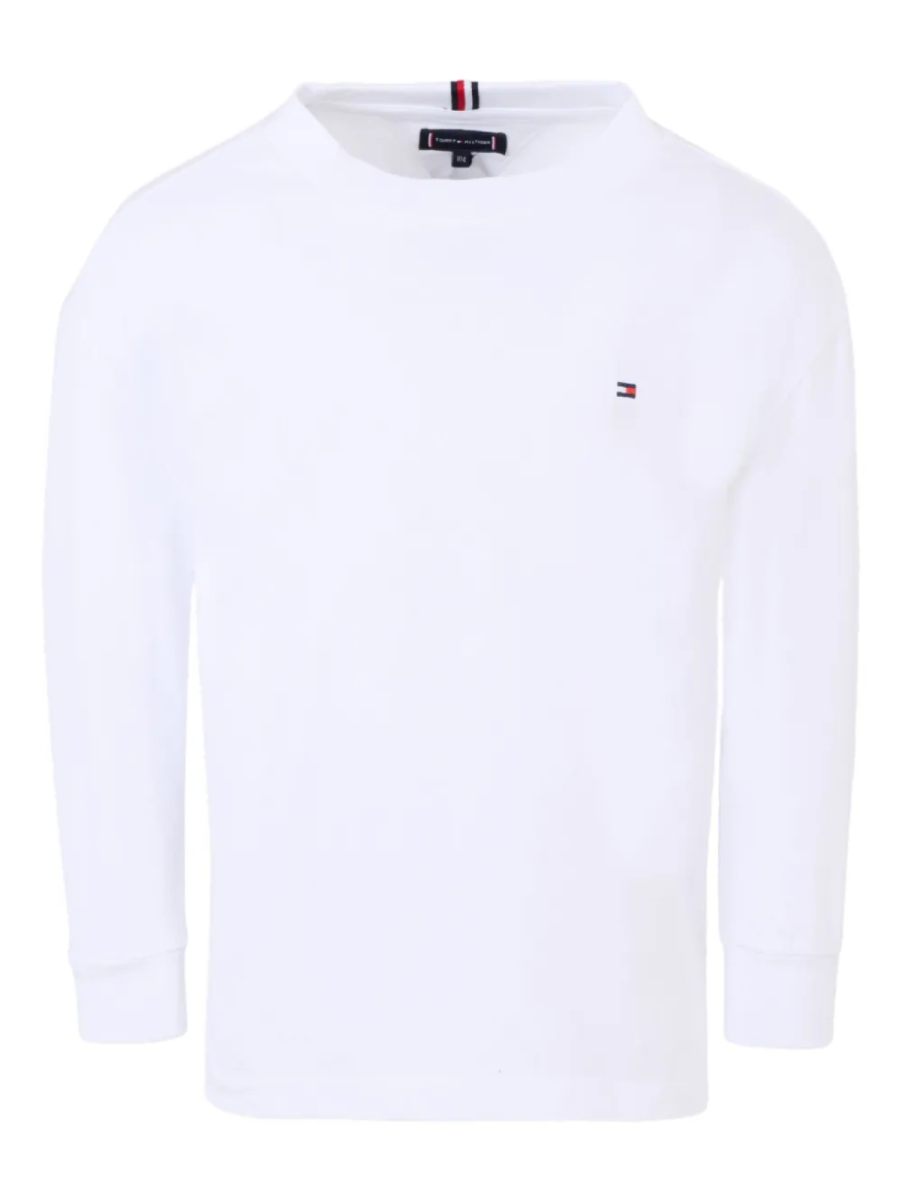 

Футболка с длинными рукавами и логотипом Tommy Hilfiger Junior, белый