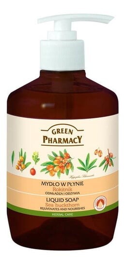 

Зеленая Аптека, Жидкое мыло «Облепиха и липа», 460 мл, Green Pharmacy