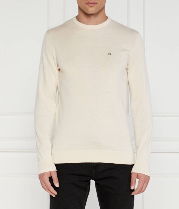 

Свитер Classic fit Calvin Klein, экрю