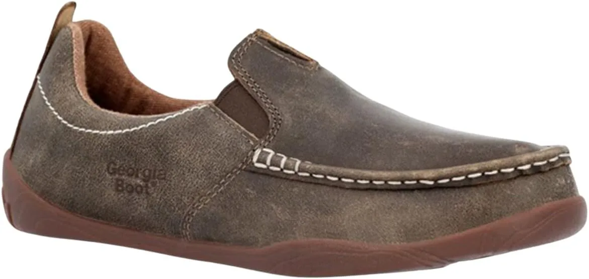 

Мужские слипоны Georgia Boot Cedar Falls с носком-мокасином, коричневый