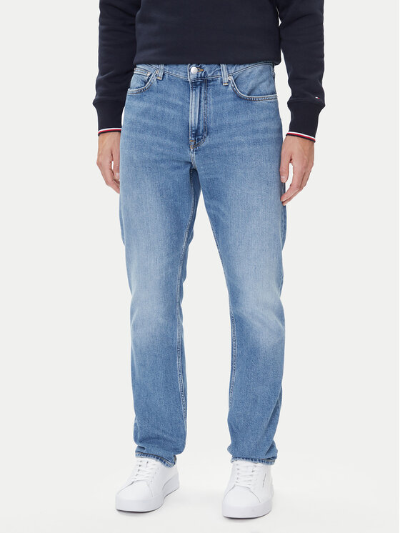 

Джинсы straight fit Mercer MW0MW39656 Tommy Hilfiger, синий