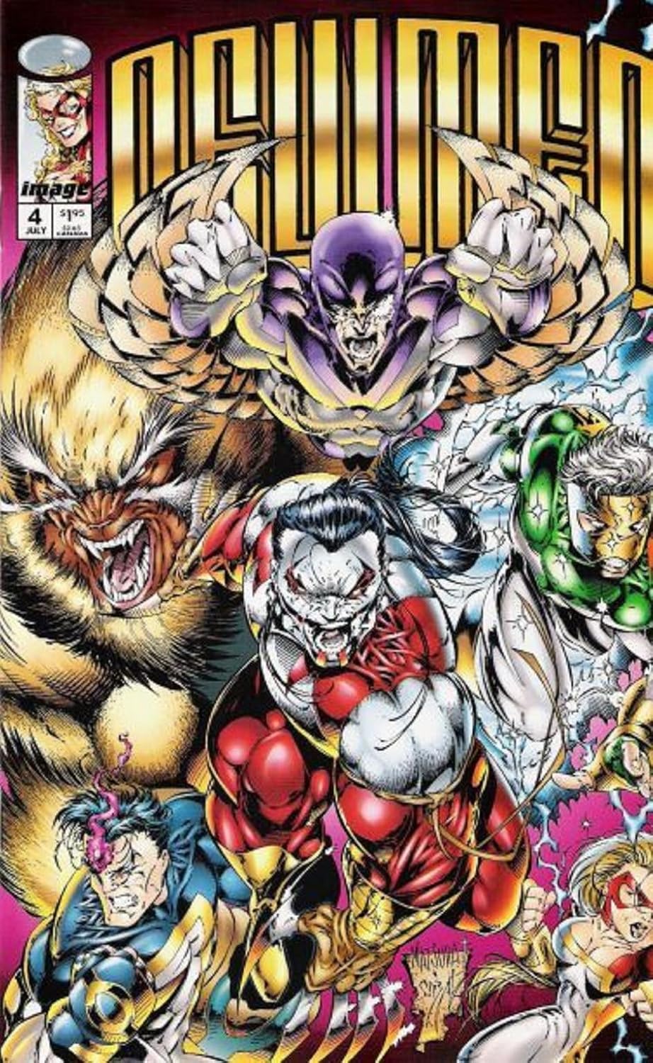 

Newmen, Vol. 1 No. 4; July 1994 (Image Comics)