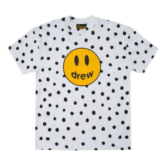 

Футболка mascot t-shirt 'polka dot' Drew House, белый