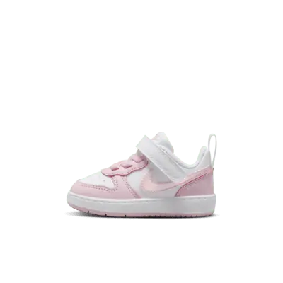 Кроссовки Nike Court Borough Low Recraft, цвет White/Pink Foam