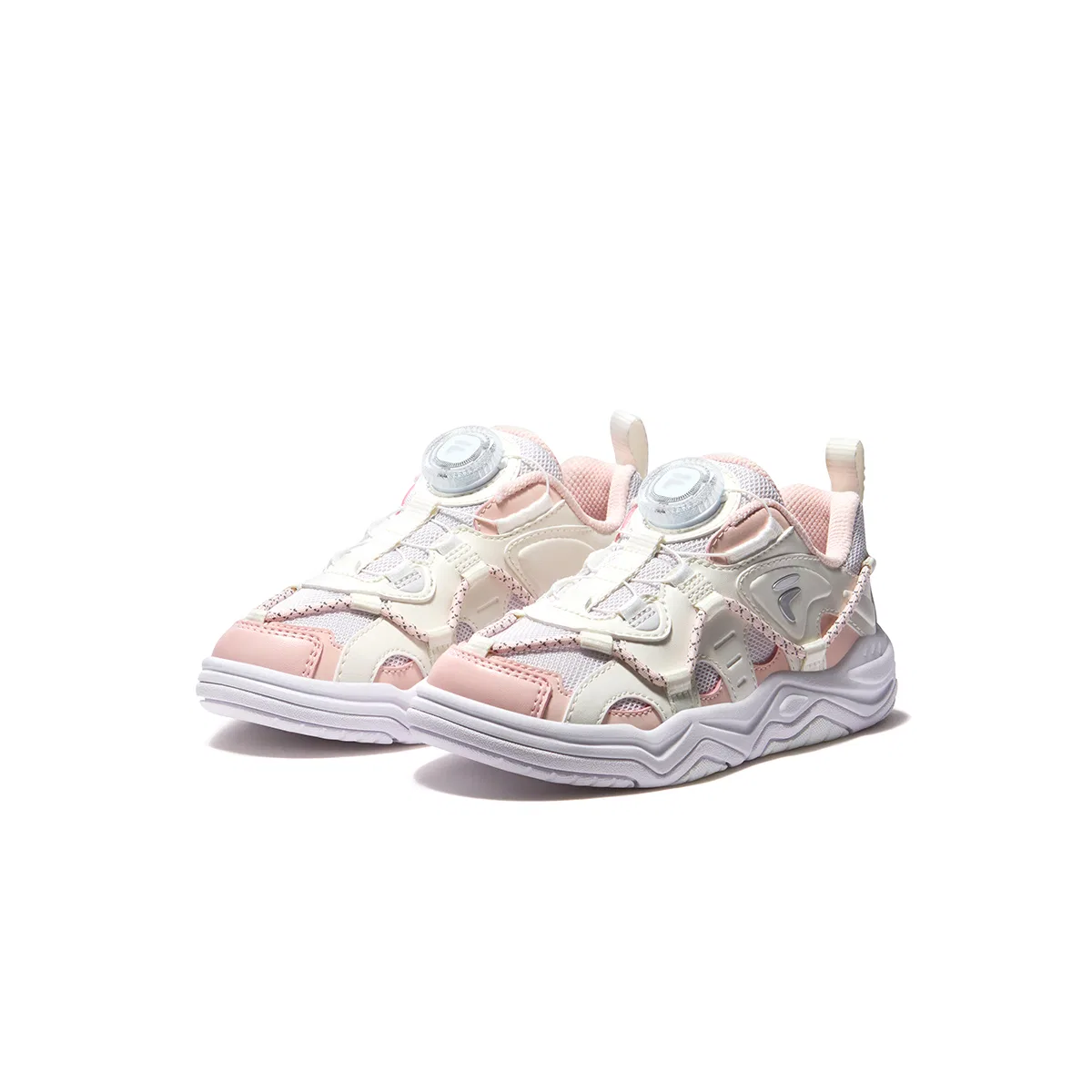 Кроссовки для скейтбординга FILA KIDS Heritage FHT Low Top Snow/Shy Plum Pink — фото 4