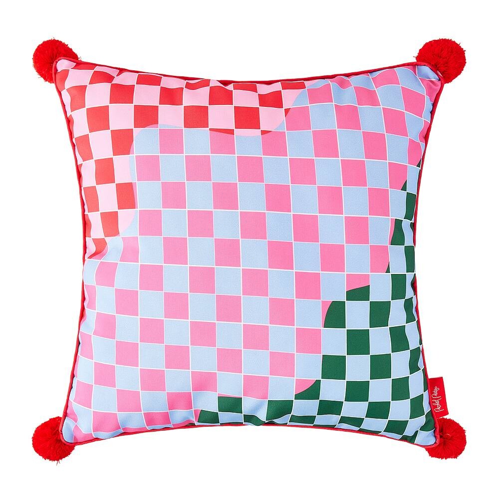 

Настольная подушка с клетчатым принтом Packed Party, цвет Multi Checkered