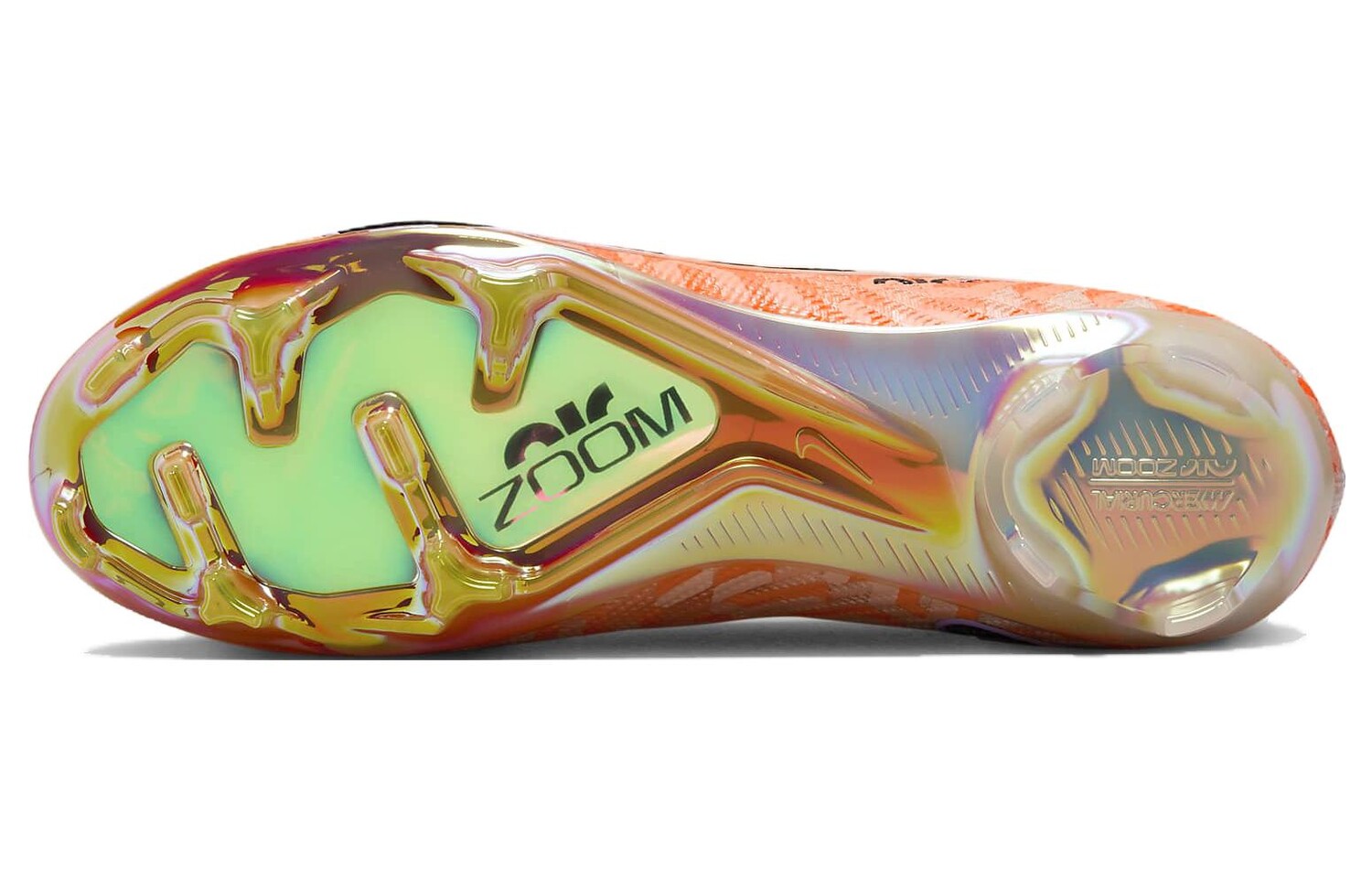 Футбольные кроссовки Nike Mercurial Vapor 15 унисекс, Апельсин — фото 4