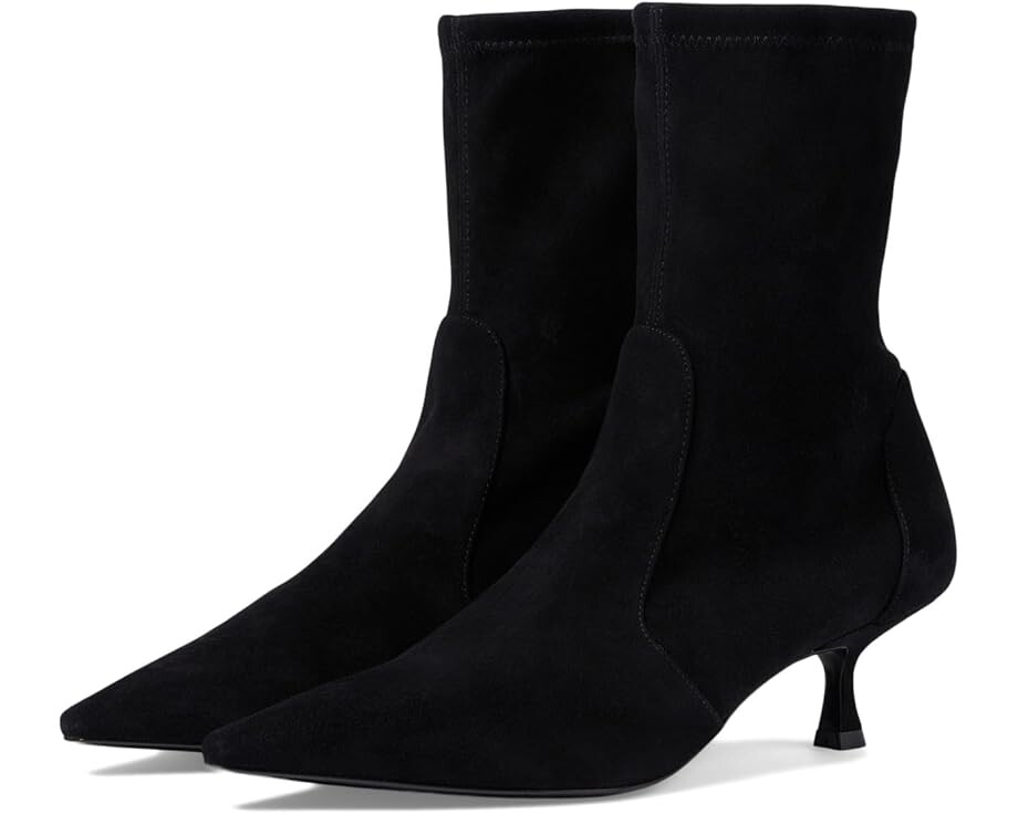 

Ботинки Stuart Weitzman Naomi 50 Bootie, черный