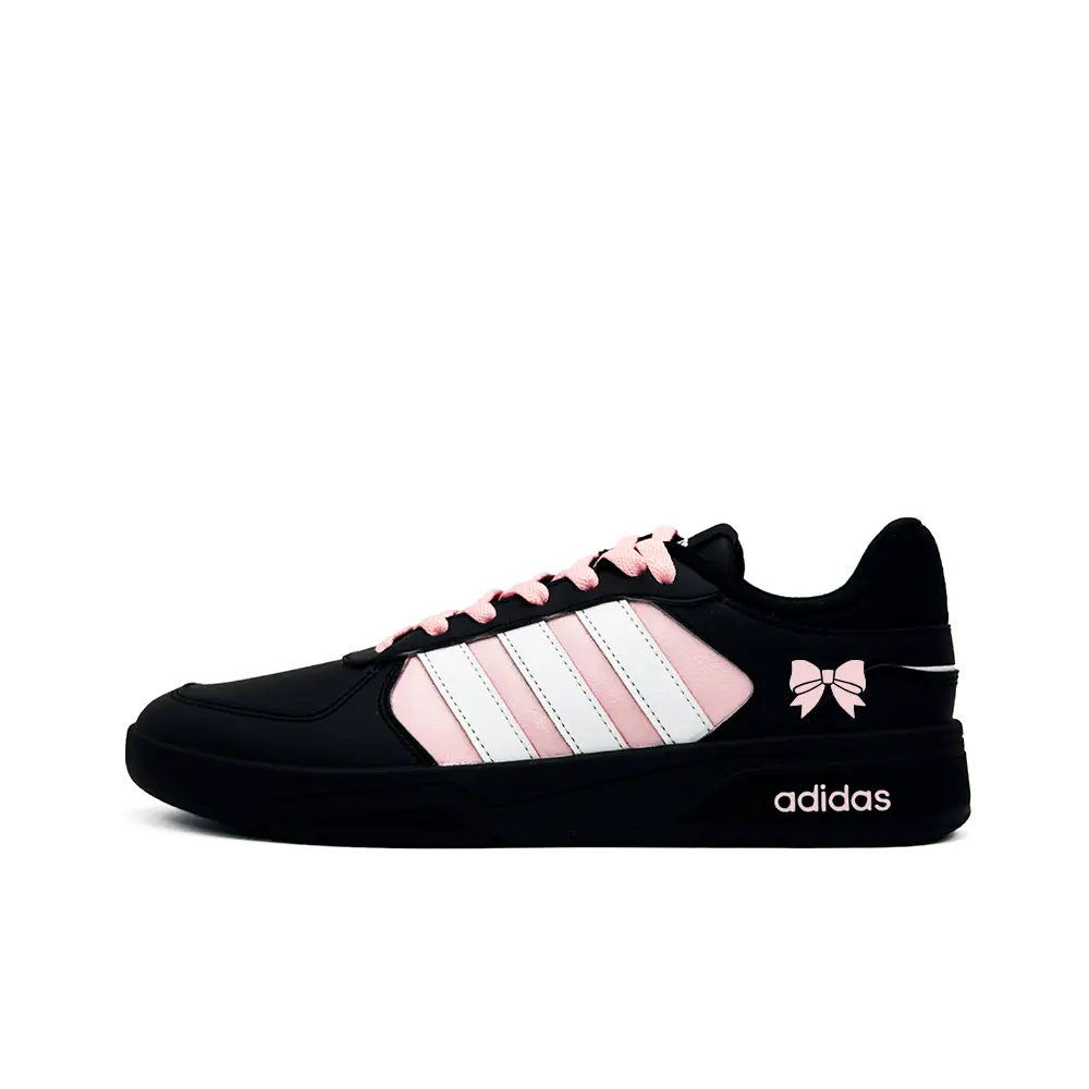 

Adidas Neo Courtbeat Cherry Blossom Pink Gummies износостойкие и легкие низкие кроссовки для скейтбординга Unisex