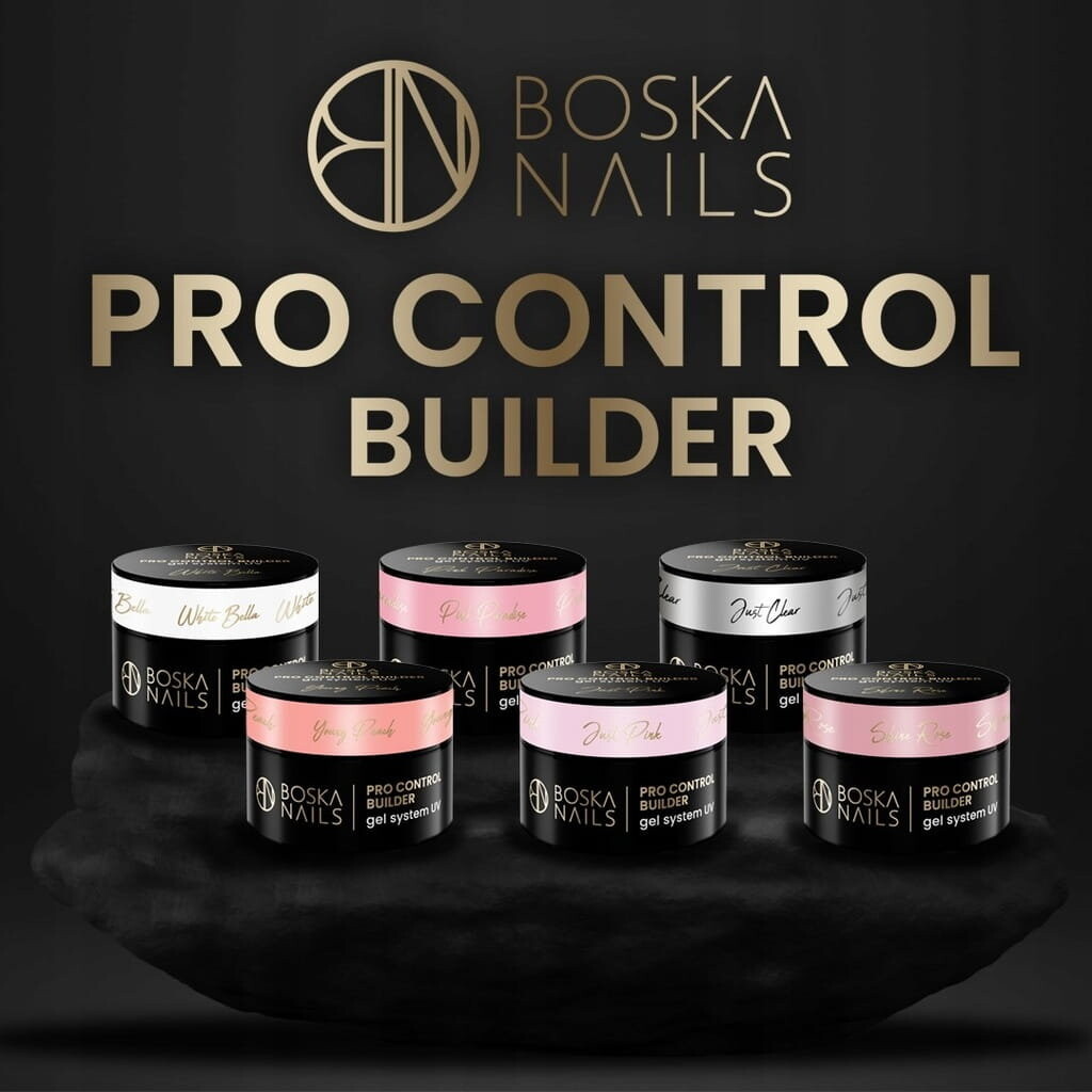 Boska Nails, Jellysious Clari, Прозрачный гель для наращивания ногтей jelly Builder Gel System UV, 30мл — фото 4