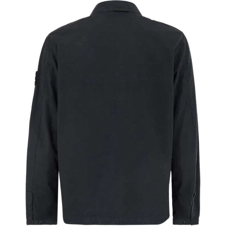 Куртка-худи Compass Badge на молнии STONE ISLAND, Marine Blue — фото 3
