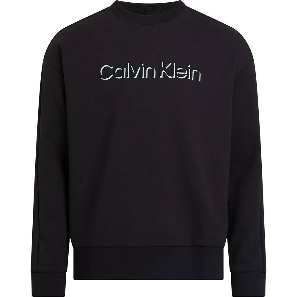 

Толстовка Calvin Klein Shadow Embossed Logo, черный