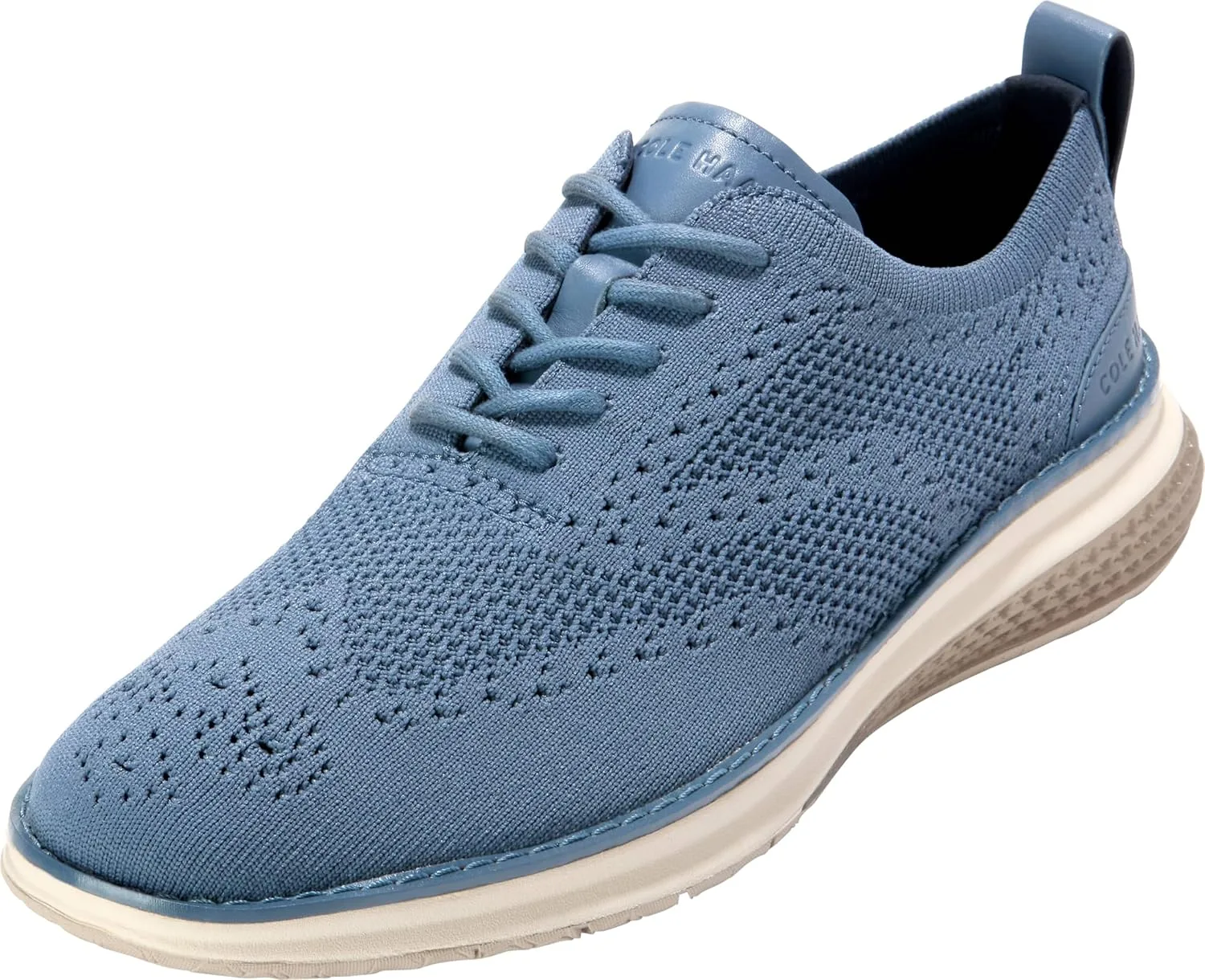 Мужские оксфорды Cole Haan OG Energyweave Stitchlite Wing, синий/светло-бежевый/слоновая кость