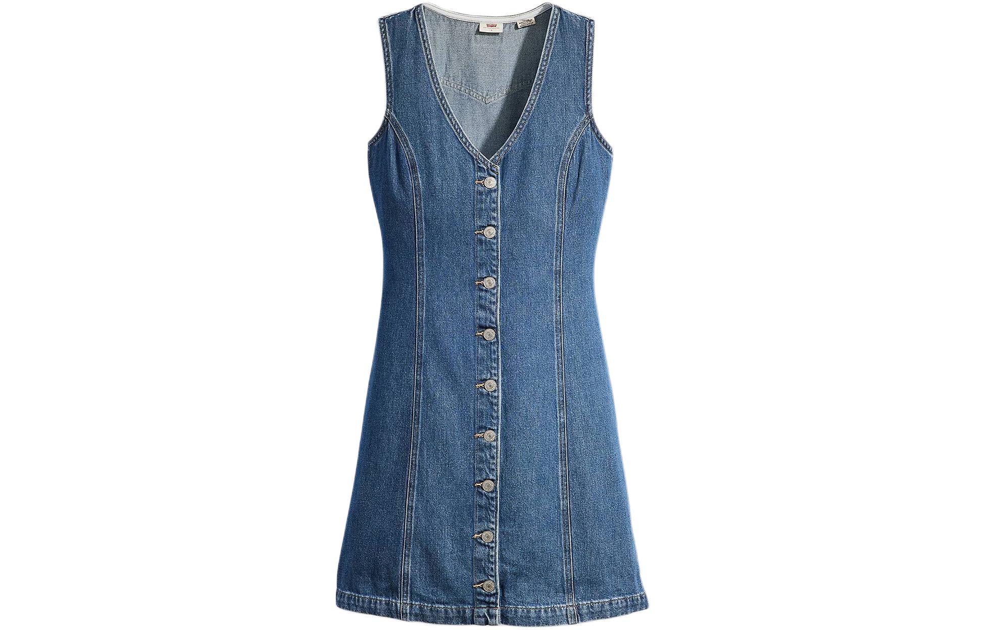 

Levis Женское платье без рукавов Levi's blue