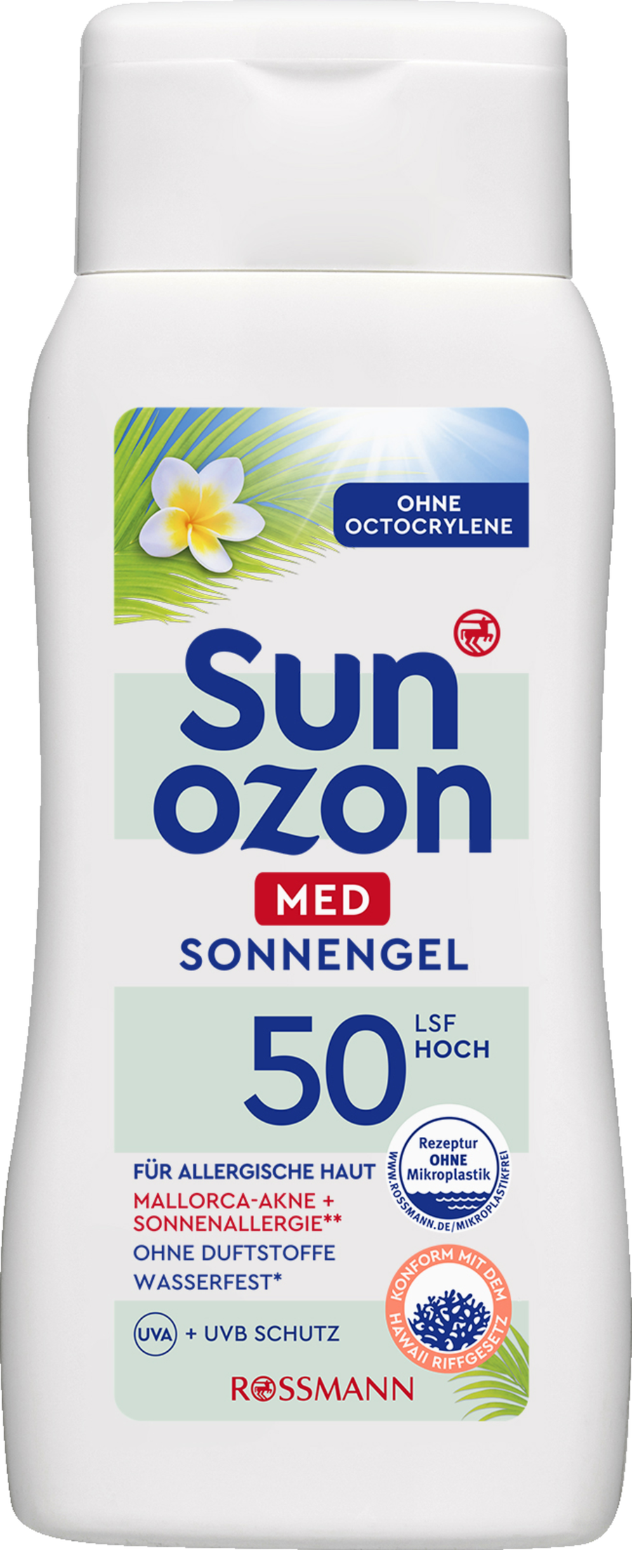 

Солнцезащитный крем sunozon MED Sonnengel Med LSF 50