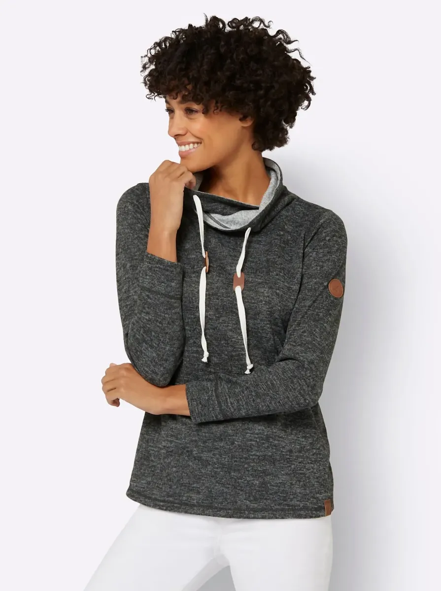 

Толстовка в стиле casual Casual Looks, серый