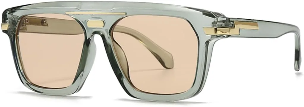 

Солнцезащитные очки с защитой UV400 | Большая оправа, линзы конфетных цветов | Для женщин и мужчин, для занятий спортом на открытом воздухе и вождения DSVIGF, Multi