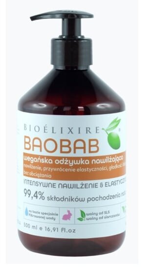 

Веганский кондиционер с баобабом 500мл BIOELIXIRE