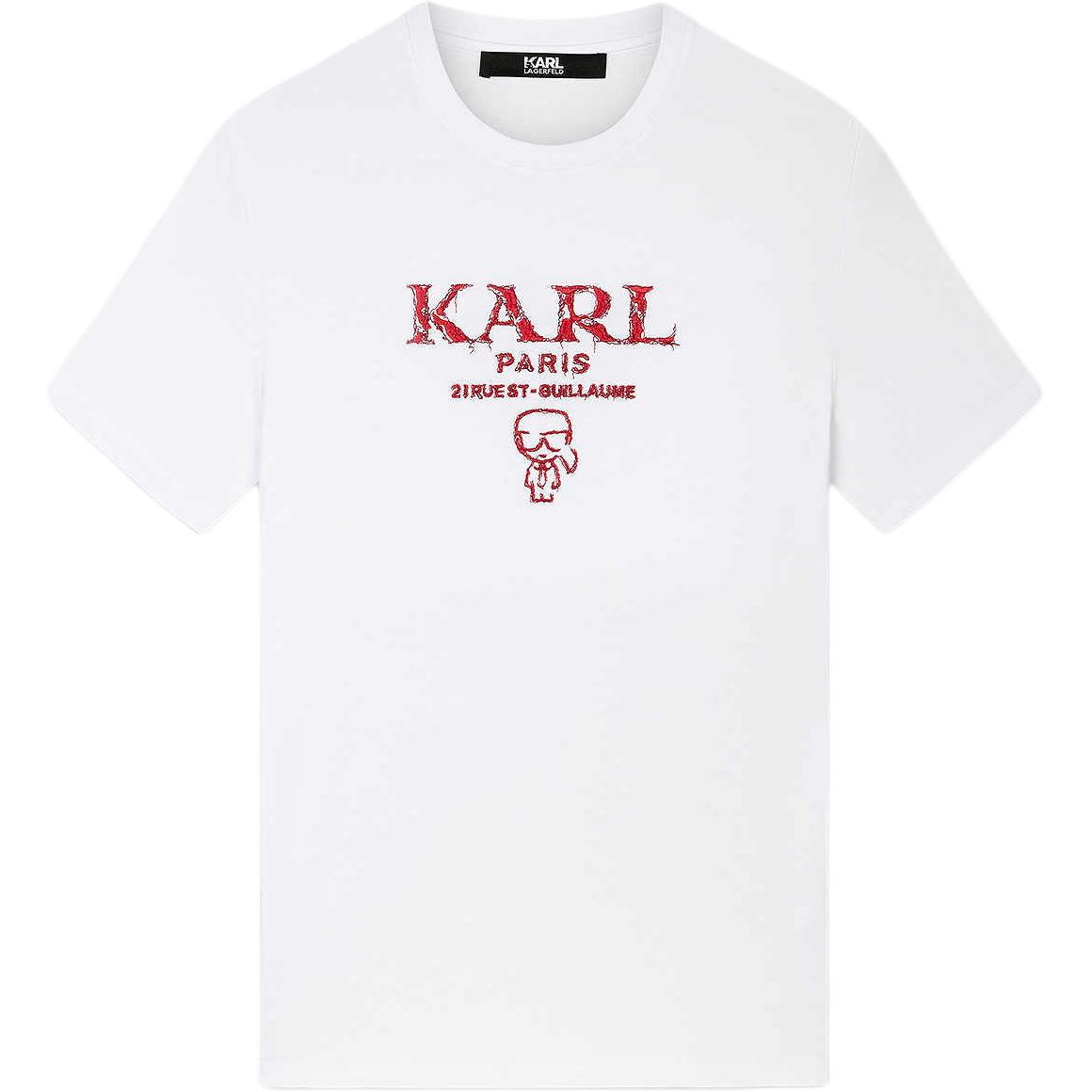 

KARL LAGERFELD / Karl Lagerfeld Jeans Футболка KARL LAGERFELD мужская белая, Белый, KARL LAGERFELD / Karl Lagerfeld Jeans Футболка KARL LAGERFELD мужская белая