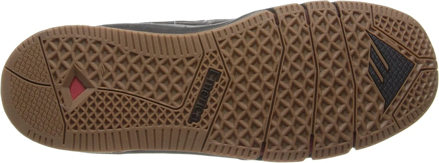 Мужские скейтбордные кроссовки Emerica The Brandon Westgate, Black Gum 964 — фото 4