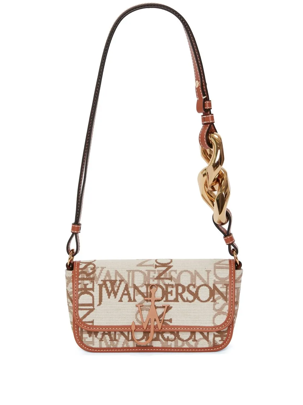

Сумка на плечо Anchor Chain JW ANDERSON, нейтральный
