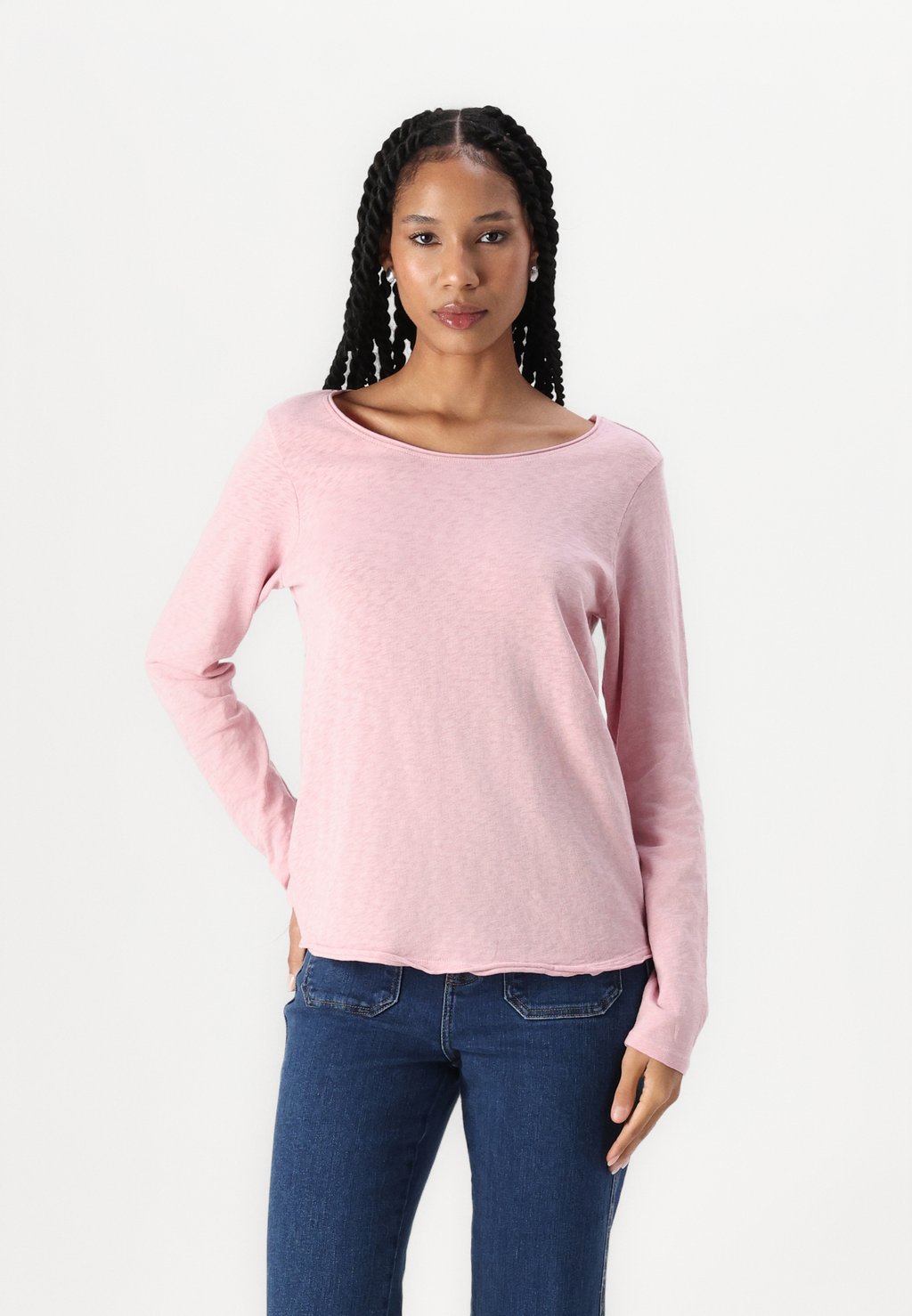 

Футболка с длинным рукавом LONGSLEEVE Marc O'Polo DENIM, розовый