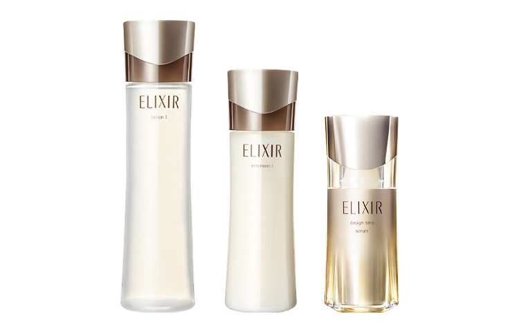 ELIXIR Набор Time Enriched Cream Water Lotion Essence увлажняющий и подтягивающий 170мл+130мл+40мл — фото 2