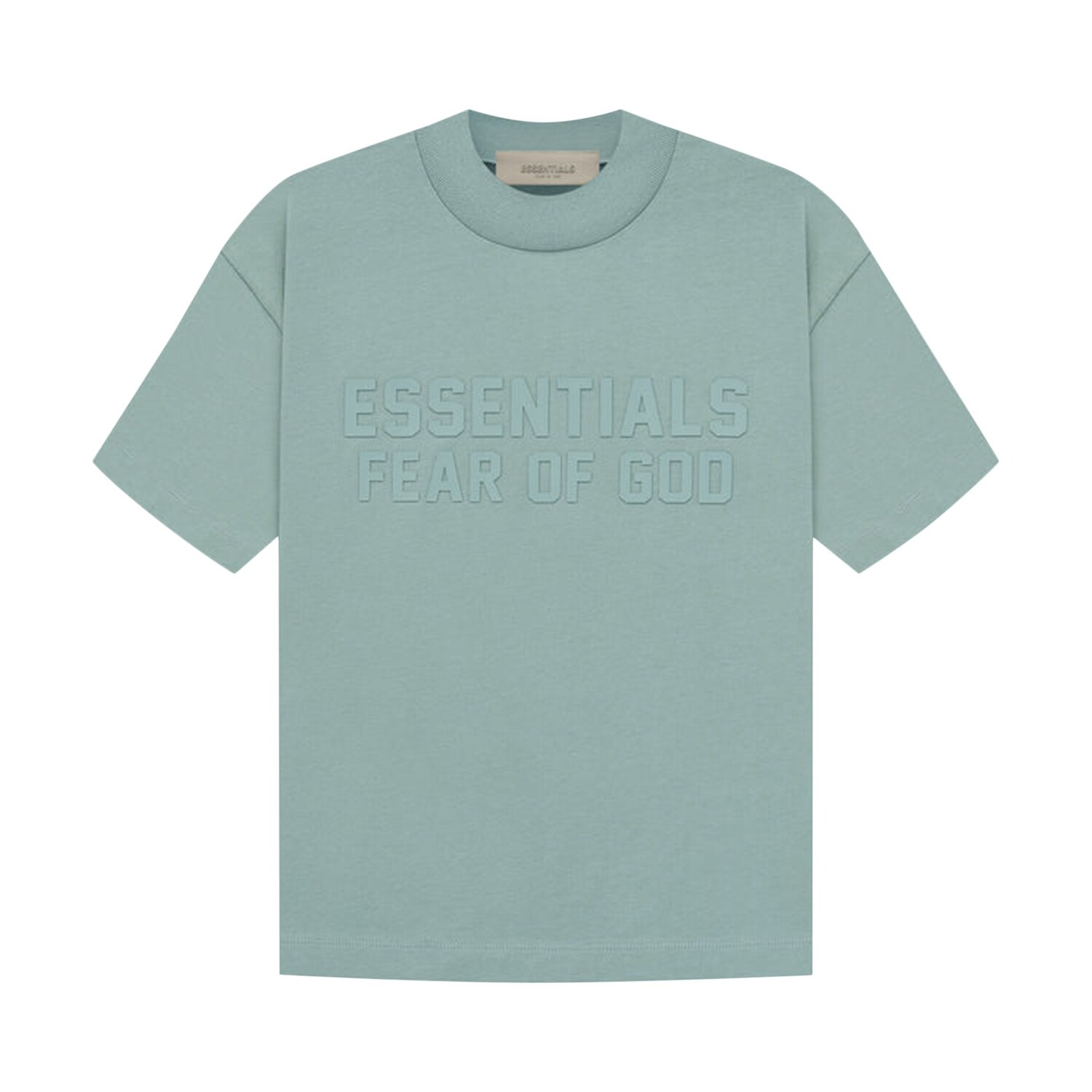 

Детская футболка с короткими рукавами Fear of God Essentials, Сикамор