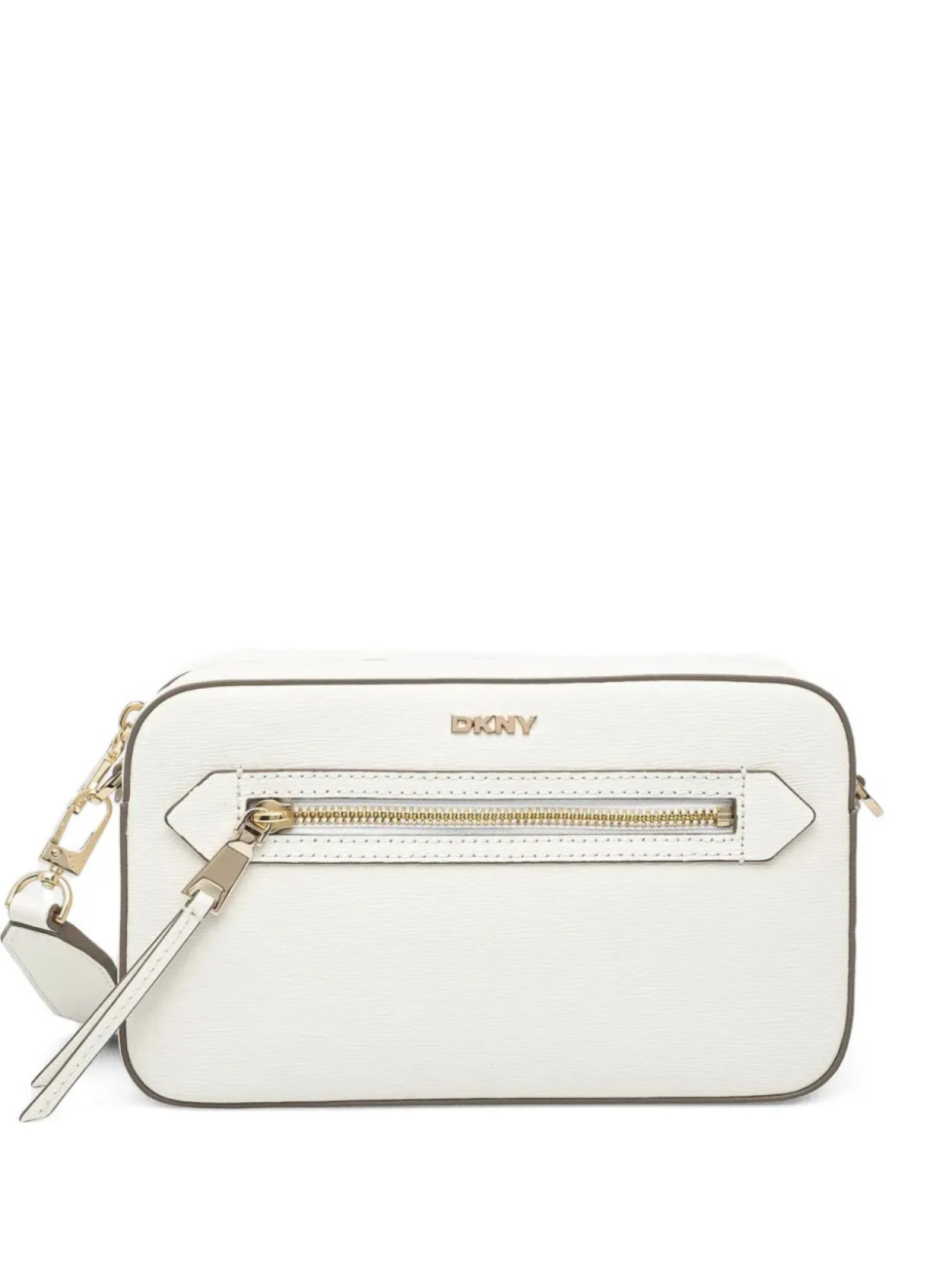 

Кожаная сумка через плечо DKNY, нейтральный