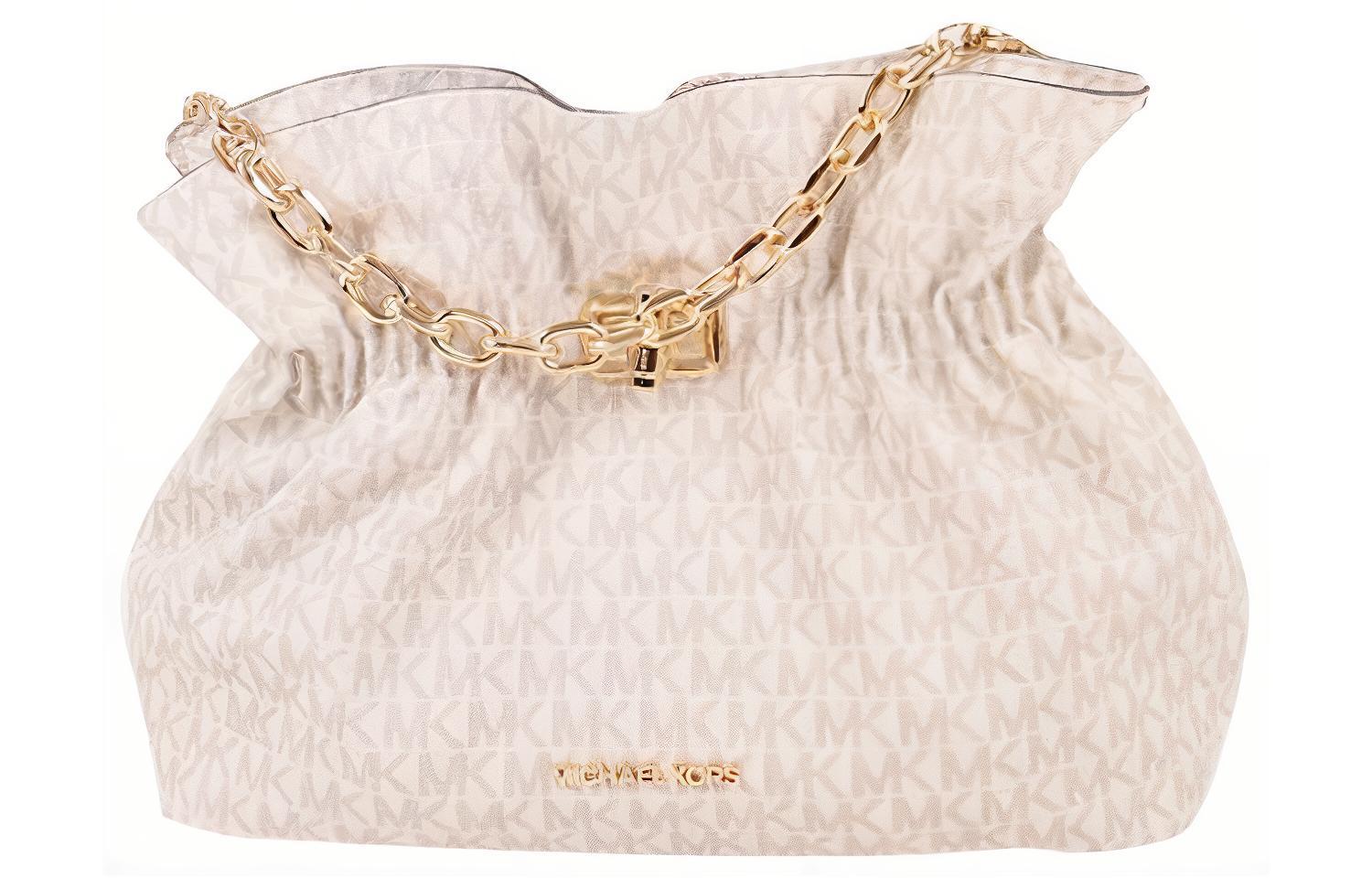

Подарочная кожаная сумка Vanilla White MICHAEL KORS