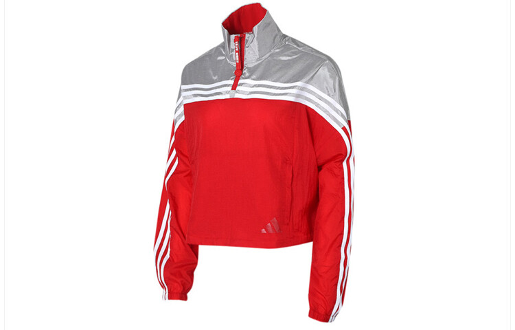 

Adidas Женская куртка, Красный/Серый