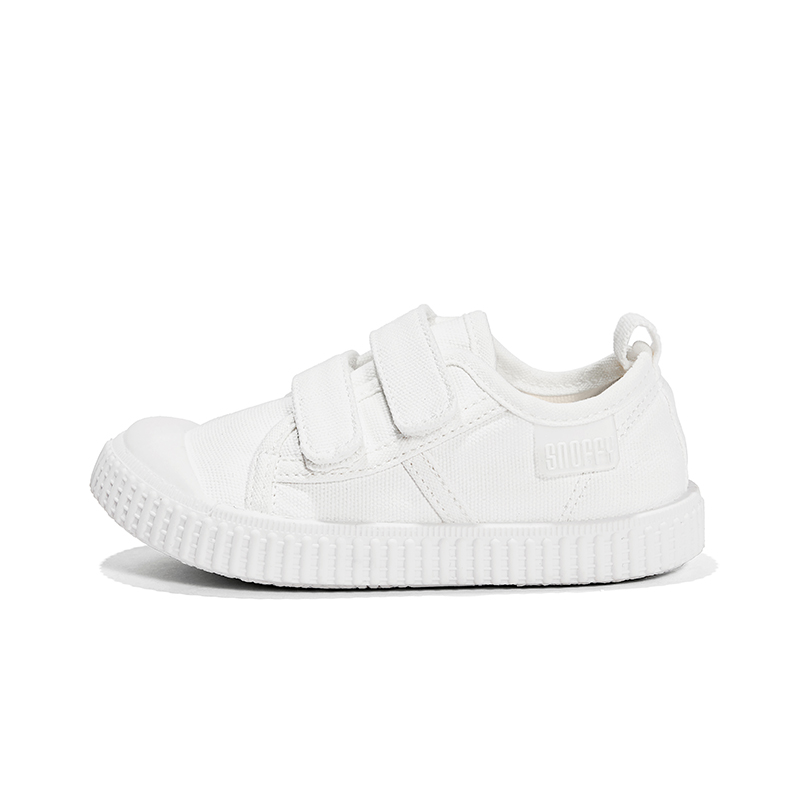 

Износостойкие, легкие и сбалансированные низкие детские кроссовки для скейтбординга. Snoffy, белый