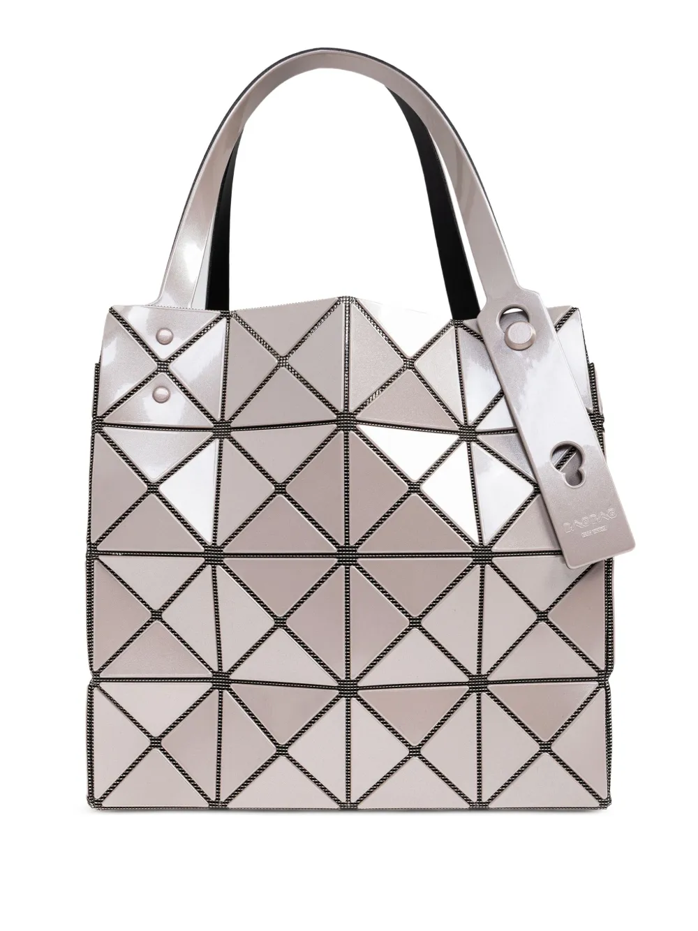 

Сумка-тоут Carat с геометричным узором Bao Bao Issey Miyake, нейтральный