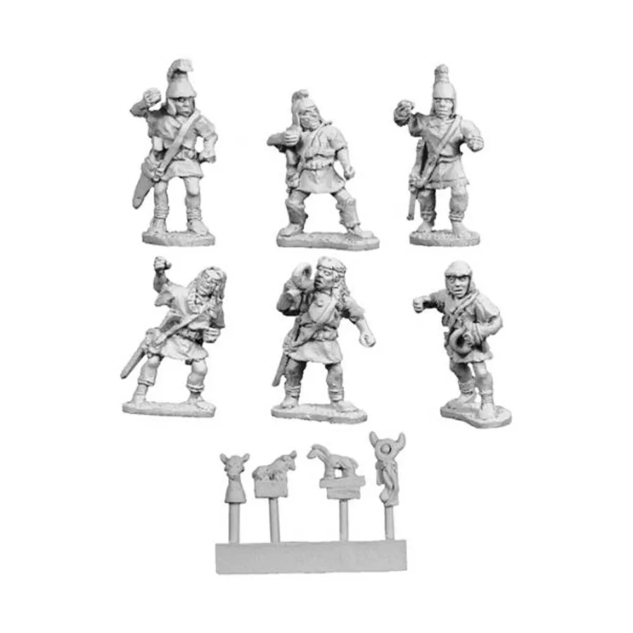 

Испанские музыканты и стандарты, Ancients - Spanish (15mm) (Xyston Miniatures)