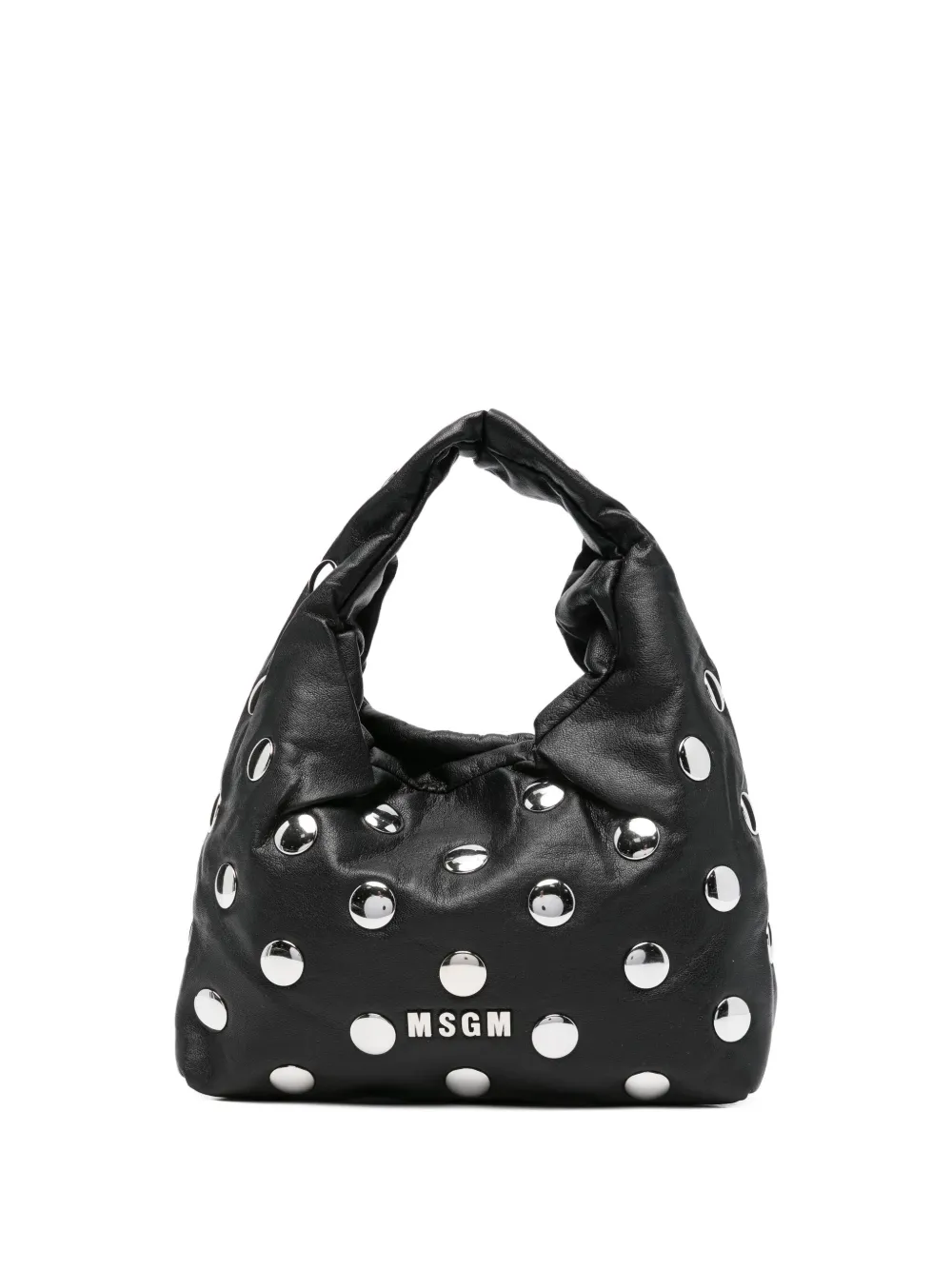 

Сумка на плечо с заклепками MSGM Kids, черный