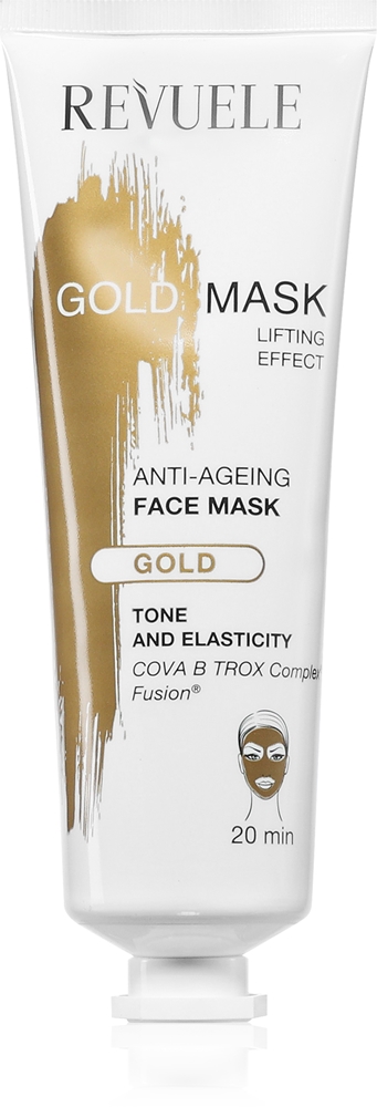 

Золотая маска с эффектом лифтинга, укрепляющая и подтягивающая маска для лица Revuele, 80 мл
